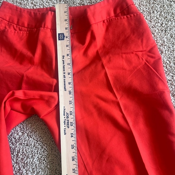 Grace Elements Orange Cropped Pants Sleek Design 314 - Picture 4 of 12